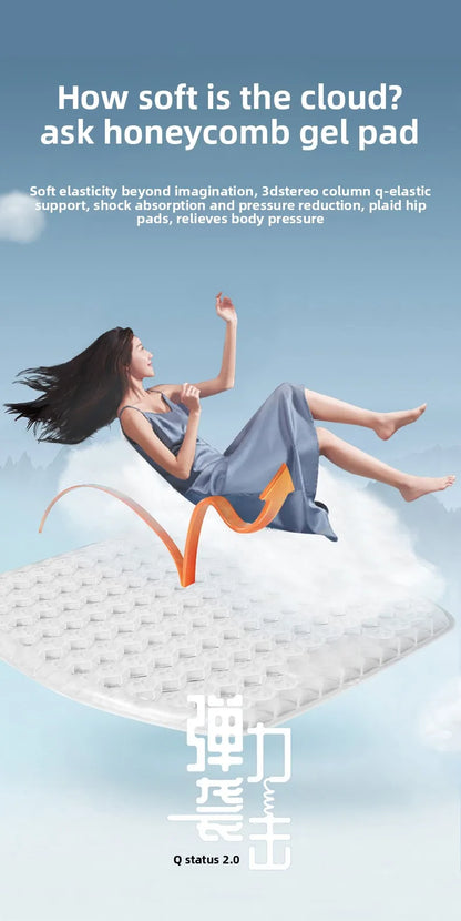 Weightless Support Honeycomb Gel Cushion